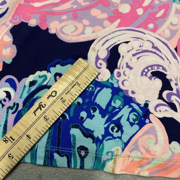 Lilly Pulitzer Trisha‎ Dress Small All That She Wants Off The Shoulder Read - Picture 7 of 8